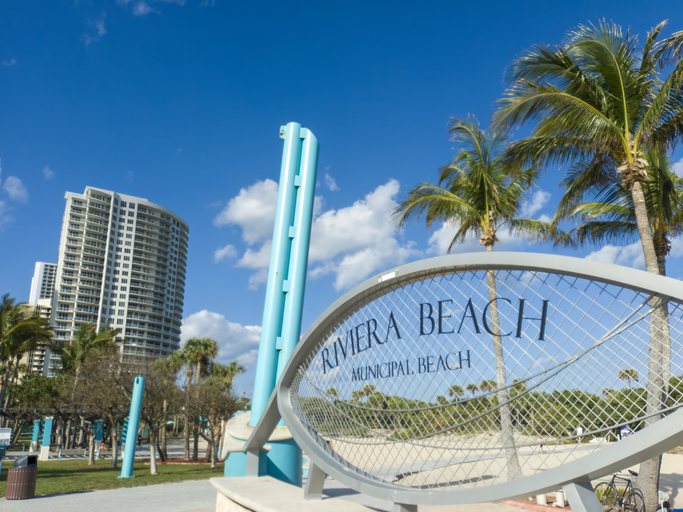 Panoramic Image of Riviera Beach, Florida